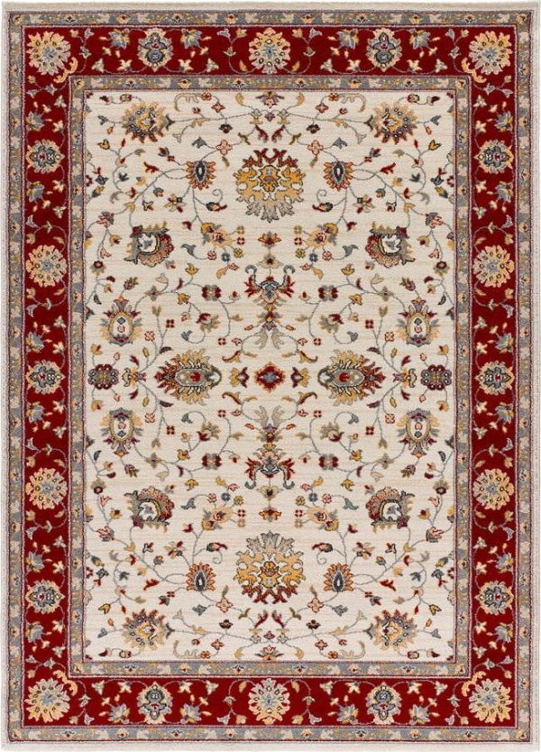 Červeno-krémový koberec běhoun 67x250 cm Classic – Universal