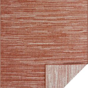 Červený venkovní koberec 290x200 cm Gemini - Elle Decoration