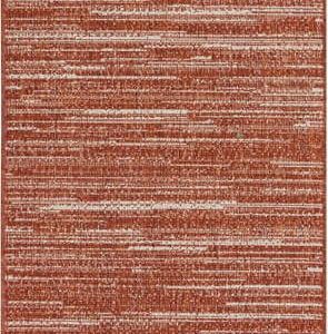 Červený venkovní koberec běhoun 250x80 cm Gemini - Elle Decoration