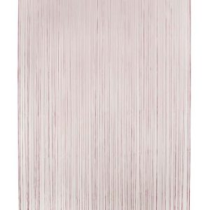 Červený závěs do dveří 100x200 cm String – Mendola Fabrics