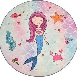 Dětský protiskluzový koberec Conceptum Hypnose Mermaid