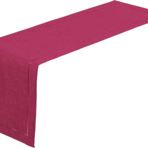 Fuchsiově růžový běhoun na stůl Casa Selección