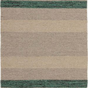 Hnědo-zelený koberec Asiatic Carpets Fields