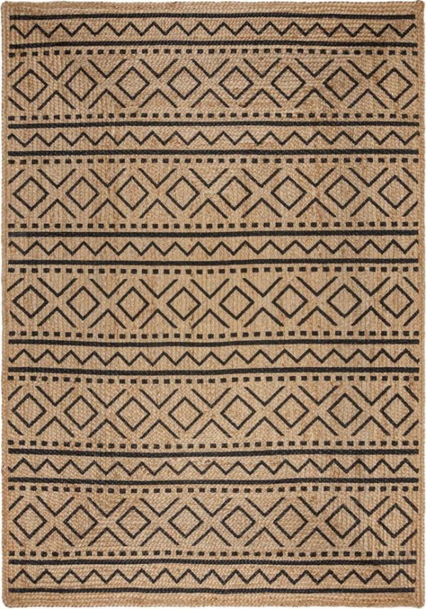 Jutový koberec v přírodní barvě 80x150 cm Luis – Flair Rugs