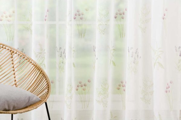 Krémová záclona 400x245 cm Felicity – Mendola Fabrics