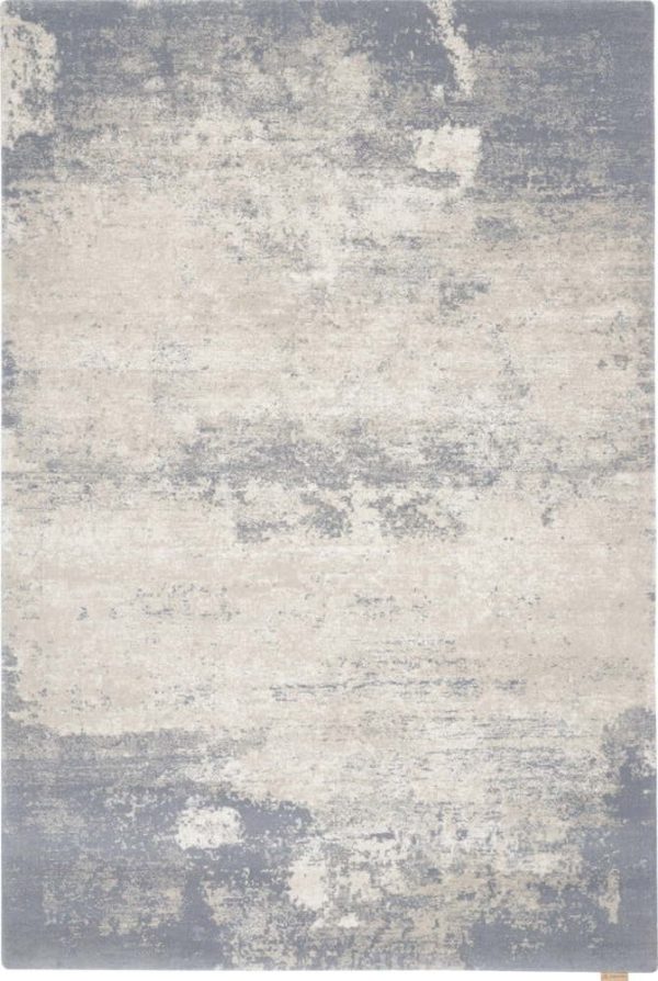 Krémovo-šedý vlněný koberec 120x180 cm Bran – Agnella