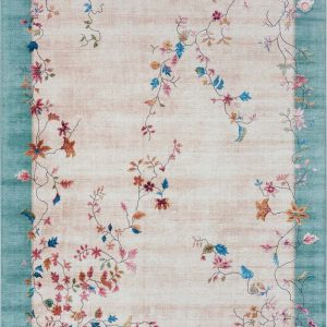 Krémovo-tyrkysový koberec 120x160 cm Amira – Hanse Home