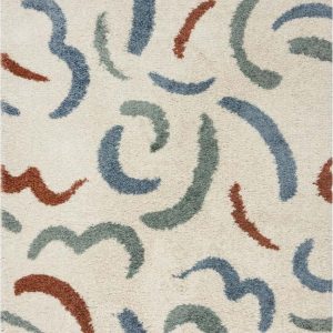 Krémový koberec 80x150 cm Squiggle – Flair Rugs
