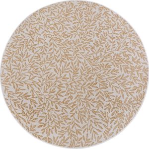 Krémový kulatý koberec ø 120 cm Twig – Hanse Home