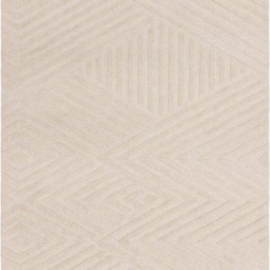 Krémový vlněný koberec 120x170 cm Hague – Asiatic Carpets