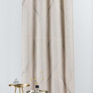 Krémový závěs 140x260 cm Sirene – Mendola Fabrics