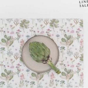 Látkové prostírání 35x45 cm White Botany – Linen Tales