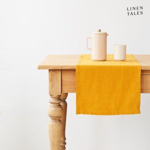 Lněný běhoun na stůl 40x150 cm – Linen Tales