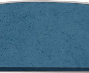 Modré nášlapy na schody v sadě 16 ks 20x65 cm Plain Color – Vitaus
