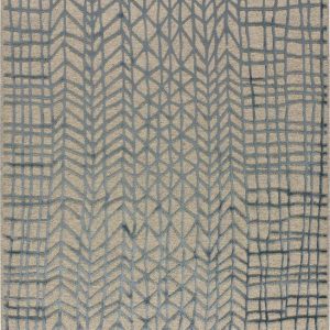 Modro-béžový koberec 200x140 cm Cata - Universal