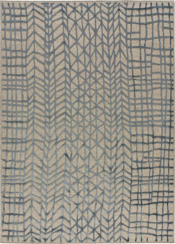 Modro-béžový koberec 230x160 cm Cata - Universal