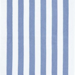 Modro-bílá bavlněná osuška 70x120 cm Stripe Jacquard – Bianca