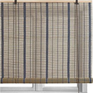 Modro-hnědá bambusová roleta 90x180 cm Natural Life – Casa Selección