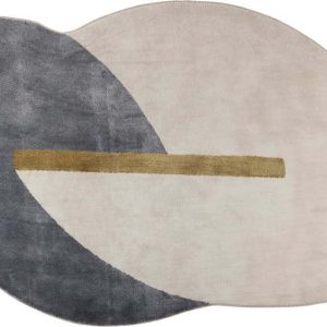Modro-krémový koberec 160x257 cm Phila – Zuiver