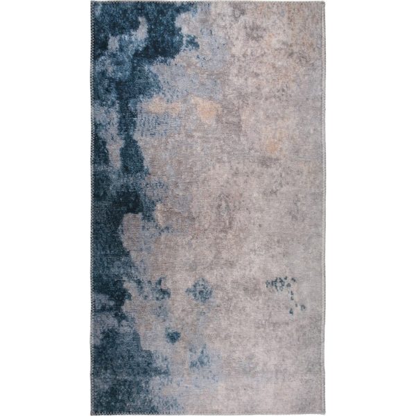 Modro-krémový pratelný koberec 230x160 cm - Vitaus
