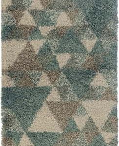 Modro-šedý koberec Flair Rugs Nuru