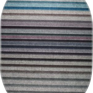 Modro-šedý pratelný koberec 120x180 cm – Vitaus