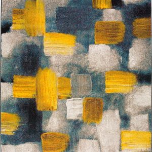 Modro-žlutý koberec Universal Lienzo