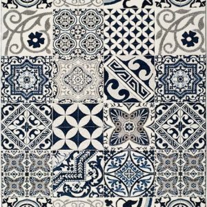 Modrý koberec Universal Indigo Azul Mecho