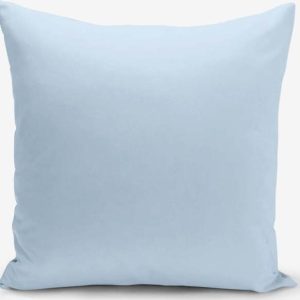 Modrý povlak na polštář Minimalist Cushion Covers Düz