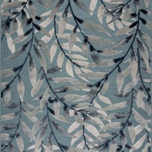 Modrý venkovní koberec 290x200 cm Willow - Flair Rugs