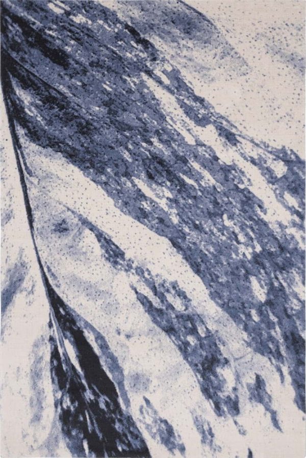 Modrý vlněný koberec 200x300 cm Albo – Agnella