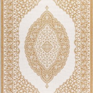 Okrově žluto-krémový venkovní koberec 80x150 cm Gemini – Elle Decoration