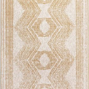 Okrově žluto-krémový venkovní koberec 160x230 cm Gemini – Elle Decoration