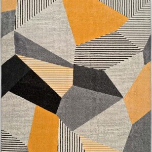 Oranžovo-šedý koberec Universal Gladys Sarro