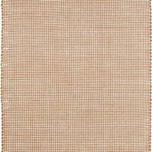 Oranžový koberec s podílem vlny 170x110 cm Bergen - Nattiot