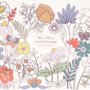 Papírová prostírání v sadě 8 ks 28x42.5 cm Butterflies & Flowers – Meri Meri