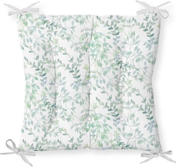 Podsedák s příměsí bavlny Minimalist Cushion Covers Delicate Greens