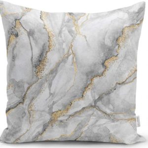 Povlak na polštář Minimalist Cushion Covers Marble With Hint Of Gold