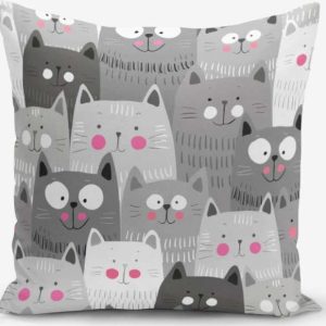 Povlak na polštář s příměsí bavlny Minimalist Cushion Covers Catty