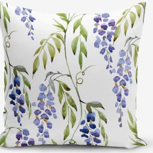 Povlak na polštář s příměsí bavlny Minimalist Cushion Covers Hyacint