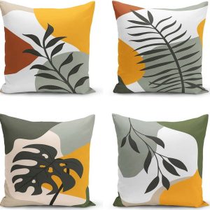 Povlaky na polštáře v sadě 4 ks 43x43 cm - Minimalist Cushion Covers