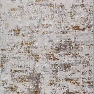 Pratelný koberec v krémovo-zlaté barvě 80x150 cm Gold – Vitaus