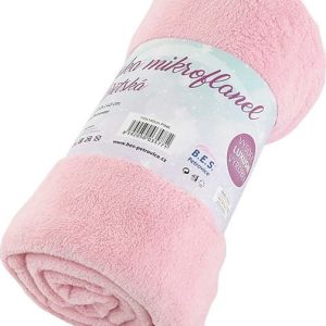 Růžová dětská deka z mikroflanelu 110x140 cm Exclusive – B.E.S.