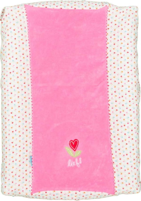 Růžový ochranný potah na matraci s ručníkem Tiseco Home Studio
