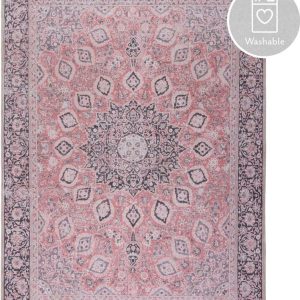 Růžový pratelný koberec 120x170 cm FOLD Somerton – Flair Rugs