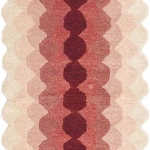 Růžový vlněný běhoun 66x200 cm Hive – Asiatic Carpets