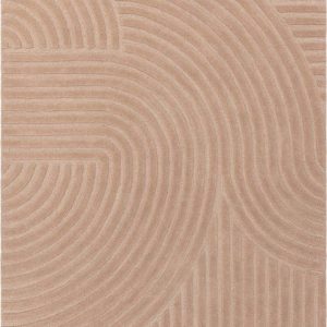 Růžový vlněný koberec 200x290 cm Hague – Asiatic Carpets