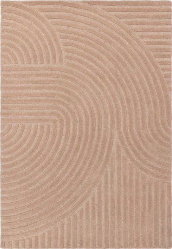Růžový vlněný koberec 120x170 cm Hague – Asiatic Carpets