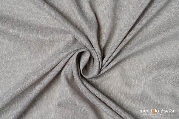 Šedá záclona 140x260 cm Lava – Mendola Fabrics