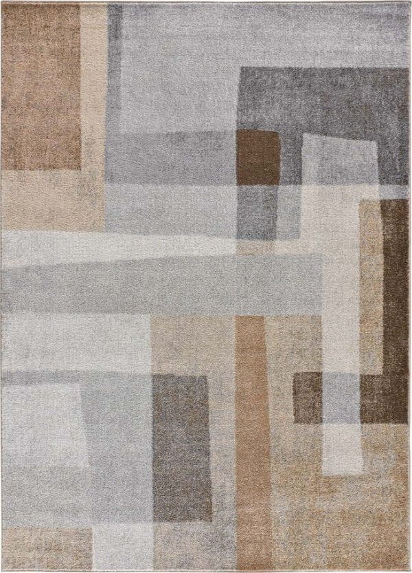 Šedo-béžový koberec 120x170 cm Aydin – Universal